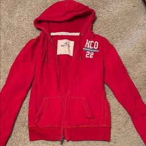 Hollister Red Hoodie